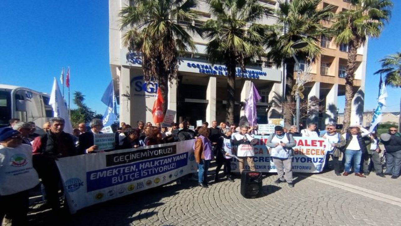 KESK İZMİR ŞUBELER PLATFORMU’NDAN “BÜTÇE” PROTESTOSU: “BÜTÇEYİ VERGİLERİYLE OLUŞTURAN EMEKÇİLER OLARAK HAKKIMIZI İSTİYORUZ”