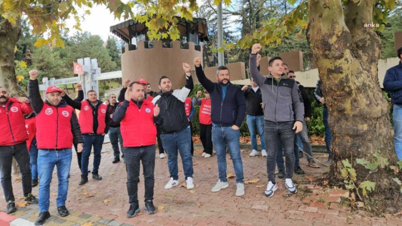 DİSK’İN ANKARA YÜRÜYÜŞÜ BİLECİK’TE... ÇERKEZOĞLU: “MAYIS SEÇİMLERİNDEN SONRA HER ŞEYİN FİYATI İĞNEDEN İPLİĞE ARTTI AMA BİZİM ÜCRETLERİMİZ HER GÜN DÜŞÜYOR”