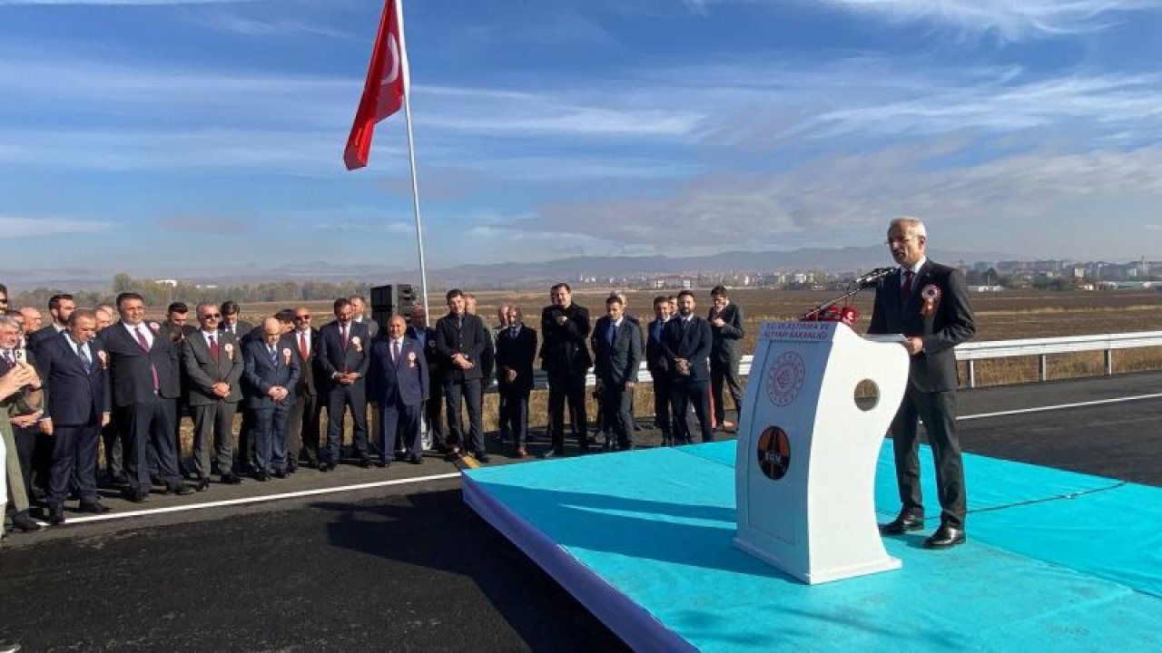 ULAŞTIRMA BAKANI URALOĞLU: ÇORUM’A, TÜRKİYE YÜZYILI’NA YAKIŞAN YATIRIMLARIMIZDAN BİRİSİ OLAN İSKİLİP DEVLET YOLU’NU KAZANDIRMANIN MUTLULUĞUNU YAŞIYORUZ