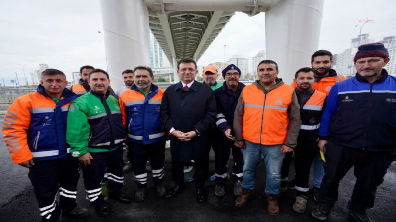 İMAMOĞLU: “İSTANBUL'DA İKİ GÜNDE METREKAREYE 100 KİLOGRAMA YAKIN YAĞMUR YAĞDI, TEK BİR YERDE, ŞEHRİN ALTYAPISINA DAYALI SU BASKINI, GÖLLENMELER, TRAJİK DURUMLAR YAŞANMAMIŞTIR”