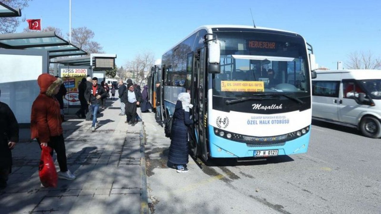 Gaziantep’te toplu ulaşıma zam