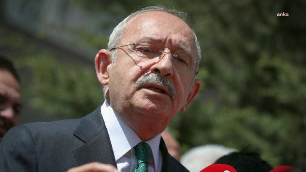 KILIÇDAROĞLU: "KUMPASLARA YELTENEN ART NİYETLİ GRUPLAR OLMUŞTUR YA DA OLACAKTIR AMA PARTİMİZİ VE DELEGELERİMİZİ KİMSENİN YIPRATMASINA ASLA İZİN VERMEM"