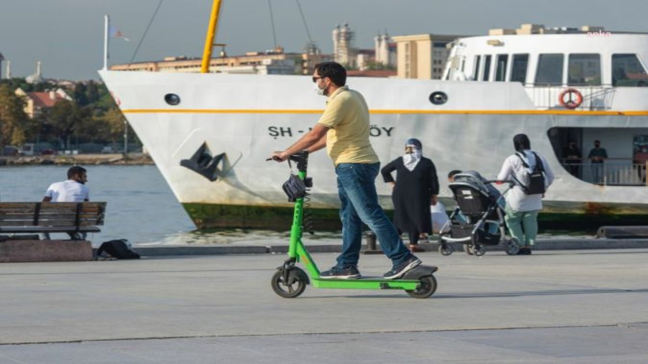 İSTANBUL'DA ELEKTRİKLİ SKUTER İŞLETMECİLİĞİ İZNİ İÇİN BAŞVURULAR BAŞLIYOR