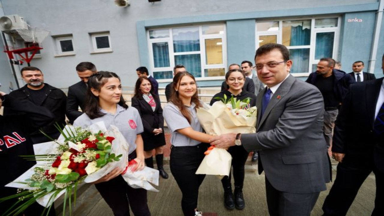 İMAMOĞLU’NDAN ÖĞRENCİLERE: "HAKLARINIZI VE HUKUKUNUZU İYİ ÖĞRENİN"