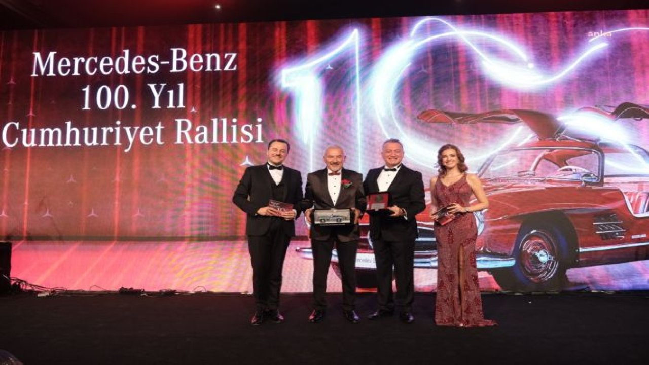 MERCEDES-BENZ 100. YIL CUMHURİYET RALLİSİ SONA ERDİ