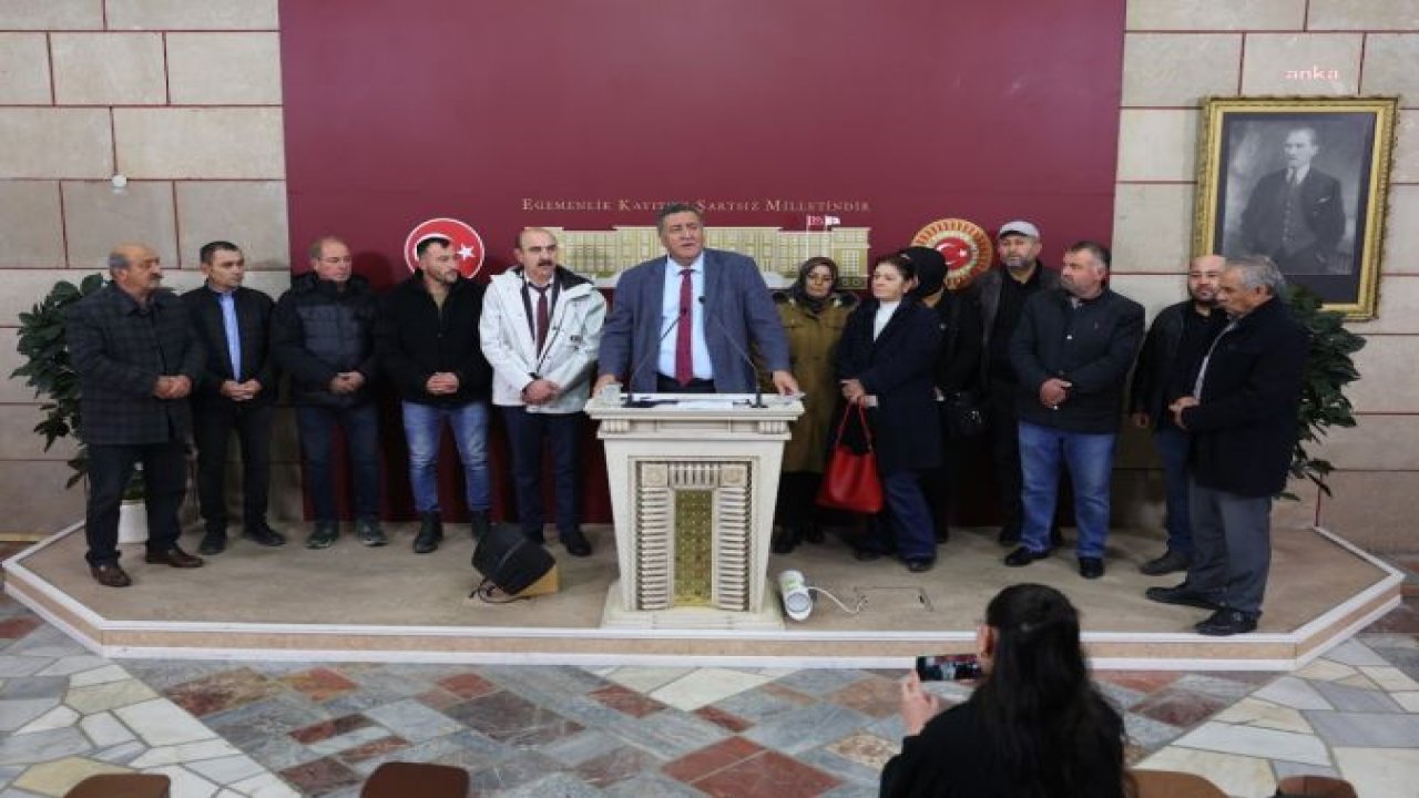 ÖMER FETHİ GÜRER: “CUMHURBAŞKANI'NA ÇAĞRI YAPIYORUM; HAZİNE ARAZİSİ OLARAK KÖYLERDE OLAN TARIMA ELVERİŞLİ ARAZİLER İMARA AÇILMAMALI”