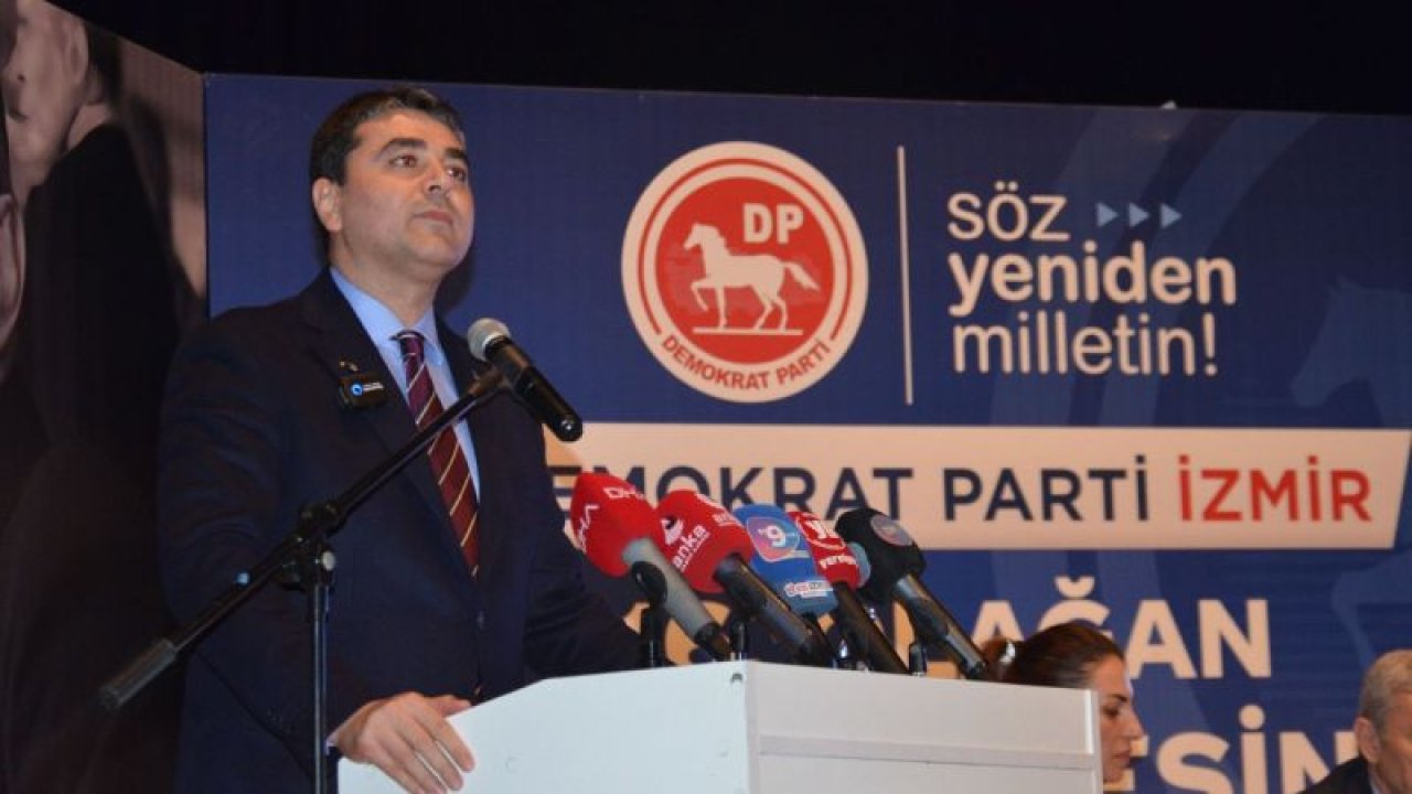 DEMOKRAT PARTİ GENEL BAŞKANI UYSAL: “NAMUSSUZLARLA KAZANACAKSAK KAYBEDELİM GİTSİN”