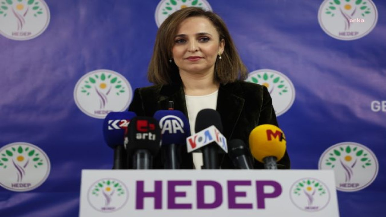 HEDEP SÖZCÜSÜ AYŞEGÜL DOĞAN: “YEREL SEÇİMDE STRATEJİMİZ KAYBETTİRMEK YA DA KAZANDIRMAK DEĞİL KAZANMAK. KENT UZLAŞISIYLA KAZANMAK"