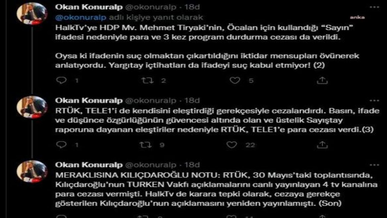 RTÜK’TEN HALK TV'YE İKİNCİ 'KILIÇDAROĞLU' CEZASI