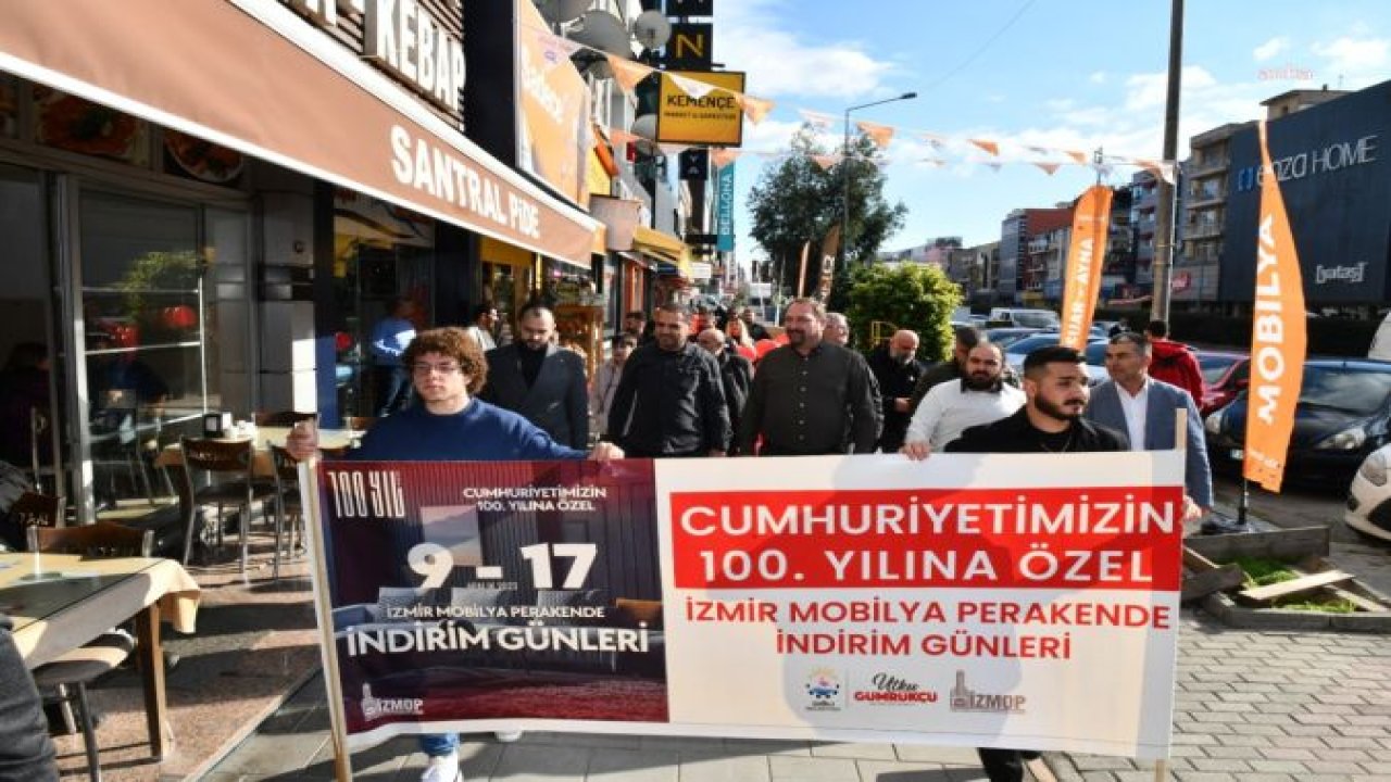 ÇİĞLİ BELEDİYESİ'NDEN MOBİLYA PERAKENDE İNDİRİM GÜNLERİNE DESTEK