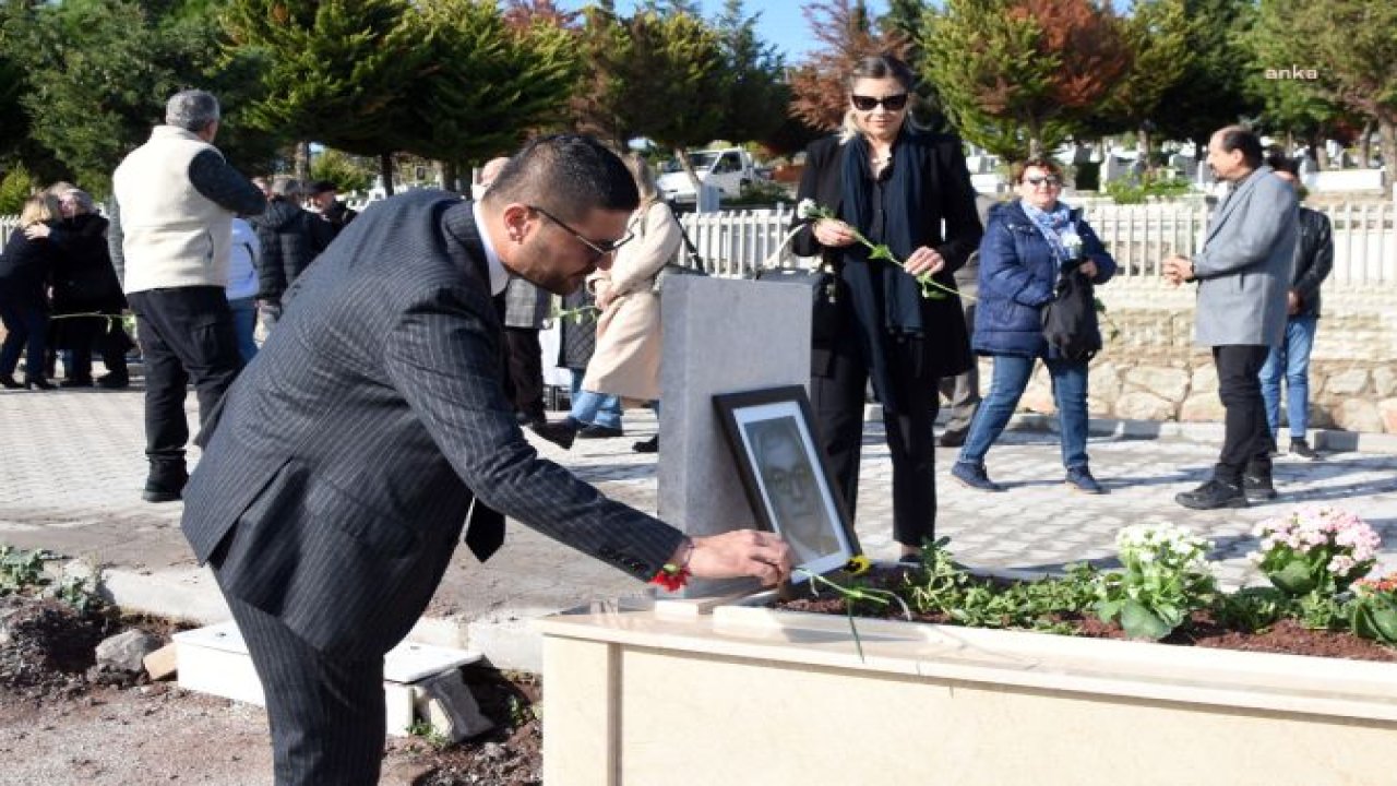 ESKİ FOÇA BELEDİYE BAŞKANI ALİ İLÇAN BİRİNCİ VEFAT YIL DÖNÜMÜNDE ANILDI