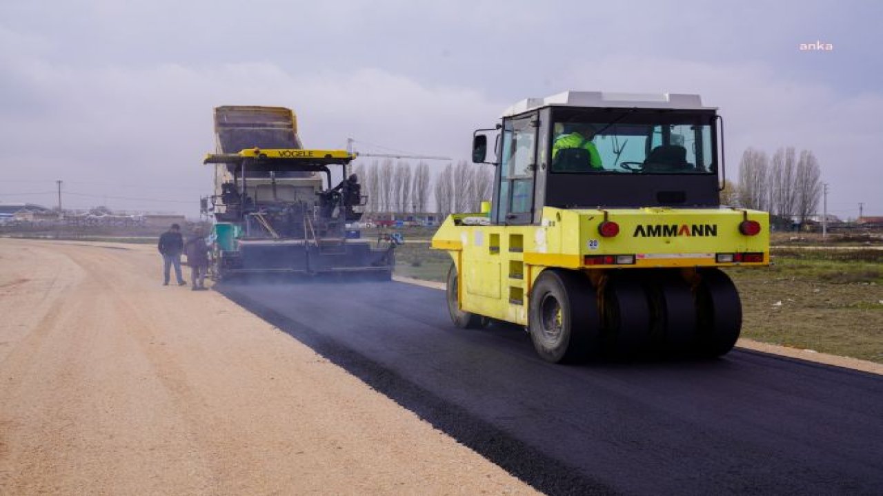 TEPEBAŞI’NDA ÜSTYAPI ÇALIŞMALARI SÜRÜYOR