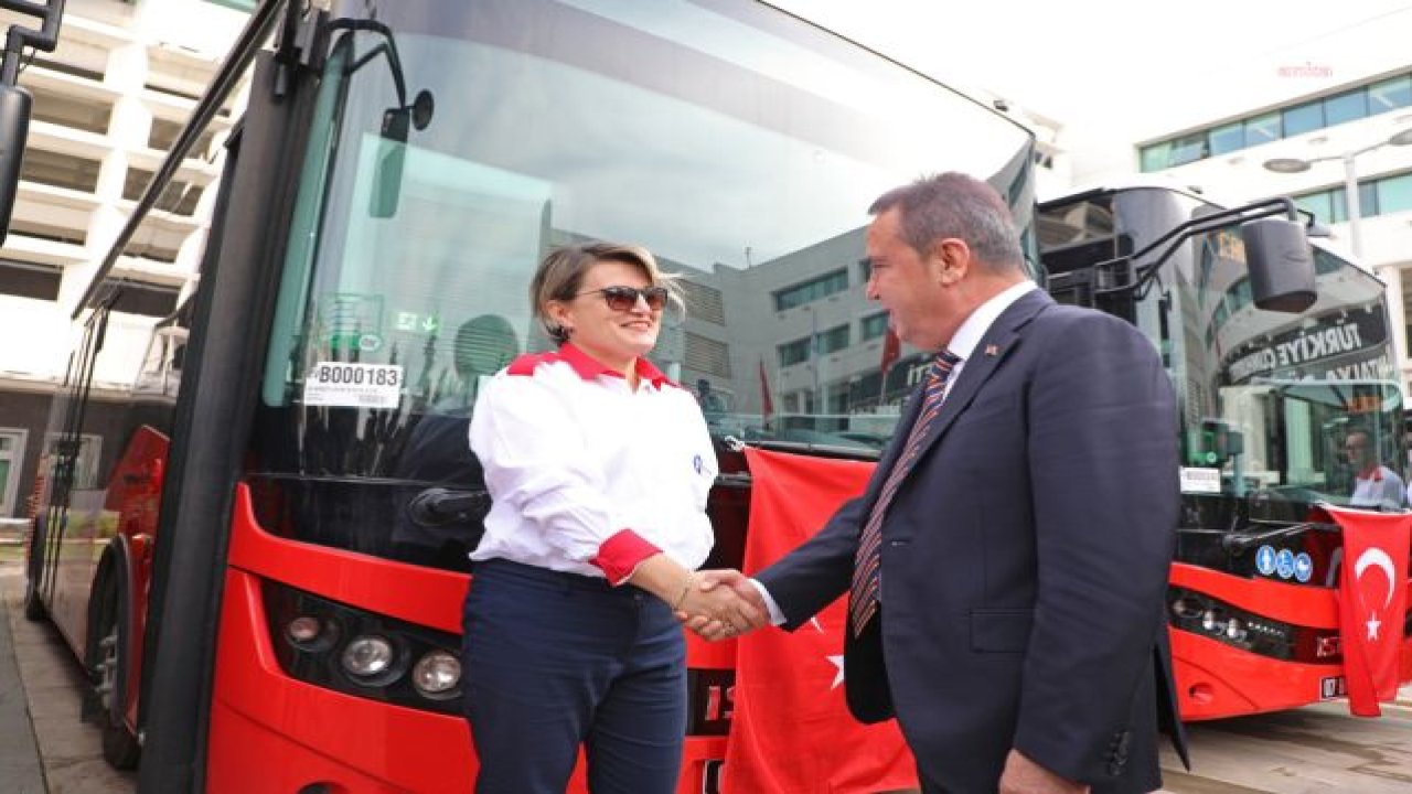 ANTALYA BÜYÜKŞEHİR TOPLU TAŞIMA FİLOSUNA 20 OTOBÜS KATTI