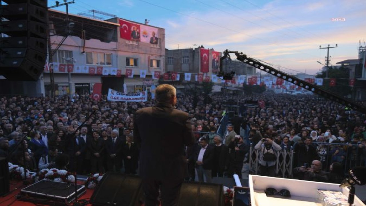 ADANA'DA YEDİGÖZE İÇME SUYU ARITMA TESİSİ VE İÇME SUYU HATTI’NIN TEMELİ ATILDI