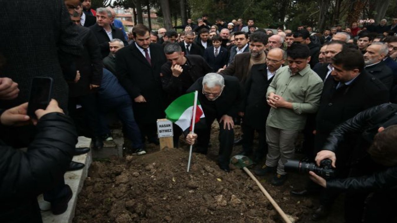 SAADET PARTİLİ HASAN BİTMEZ, FATİH CAMİİ'NDE DÜZENLENEN CENAZE TÖRENİNİN ARDINDAN MERKEZEFENDİ MEZARLIĞI'NDA TOPRAĞA VERİLDİ