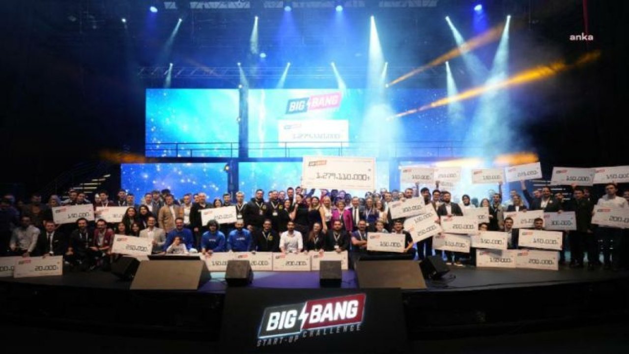 BİG BANG STARTUP CHALLENGE İLE 50 GİRİŞİMCİYE 1,28 MİLYAR LİRA DESTEK