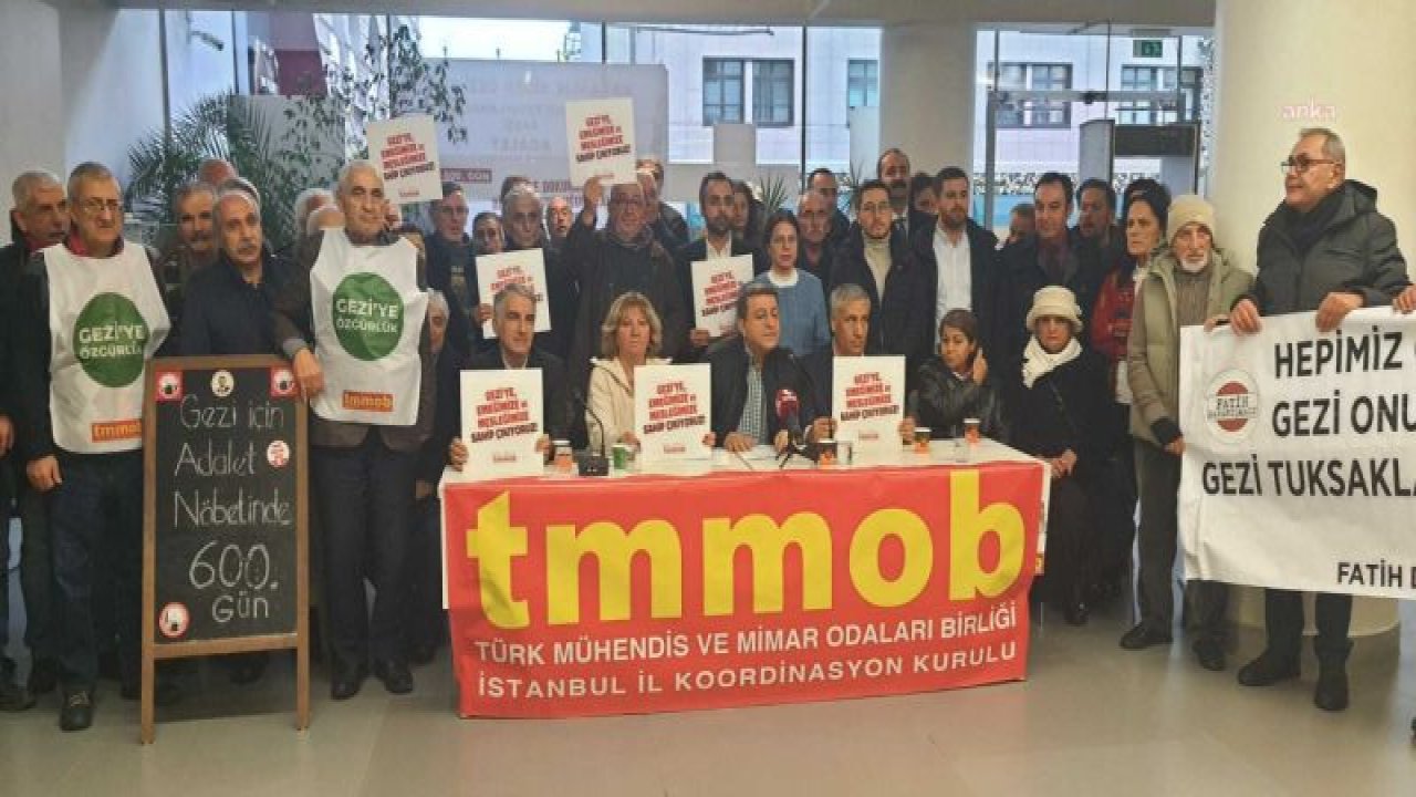 GEZİ DAVASI TUTUKLULARI İÇİN İSTANBUL'DA 600. ADALET NÖBETİ TUTULDU: “GEZİ BİZİM DEMOKRASI ÇIĞLIĞIMIZDIR"