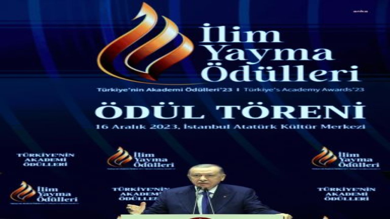 ERDOĞAN: SAPKIN AKIMLARLA MÜCADELE KONUSUNDA EN BÜYÜK GÖREV İLİM YAYMA CEMİYETİ VE VAKFI GİBİ MÜESSESELERİMİZE DÜŞÜYOR