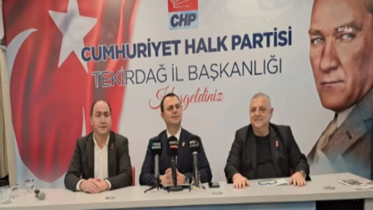 ERDİN ERAL, CHP'DEN TEKİRDAĞ SÜLEYMANPAŞA BELEDİYE BAŞKAN ADAY ADAYI OLDU