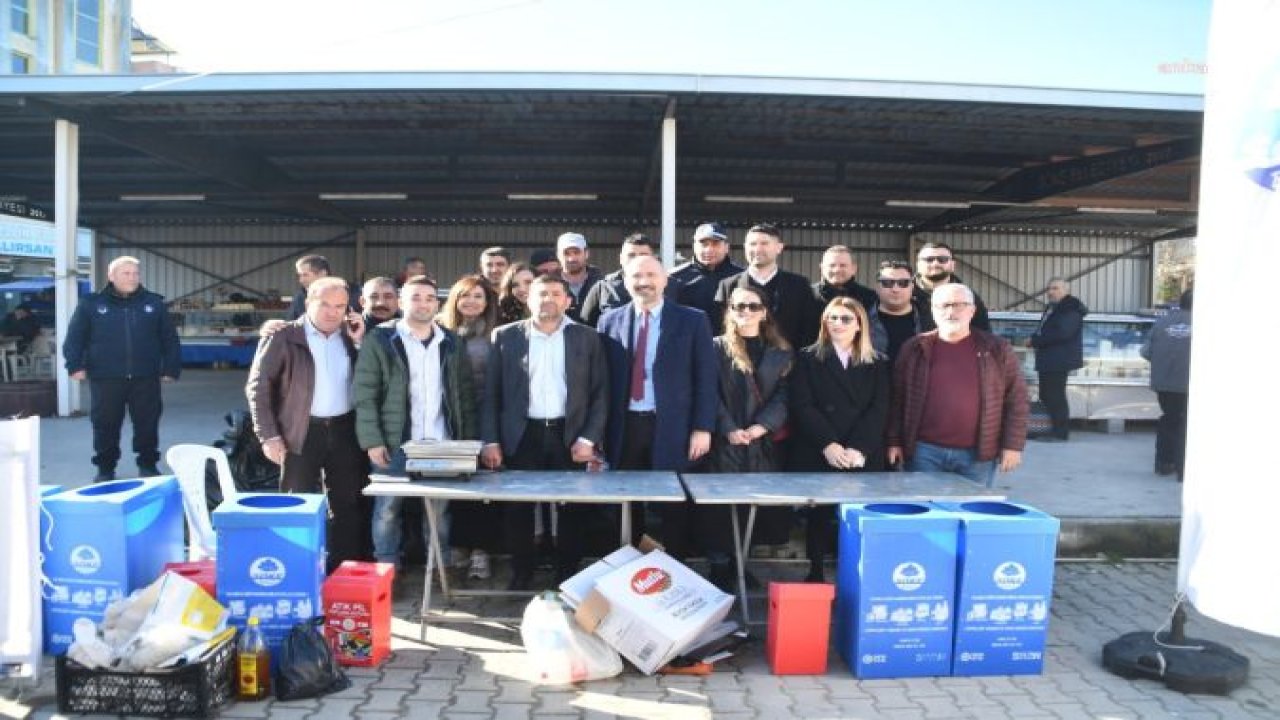 SÖKE BELEDİYESİ’NDEN GERİ DÖNÜŞÜME DESTEKTE BULUNAN VATANDAŞLARA HEDİYE