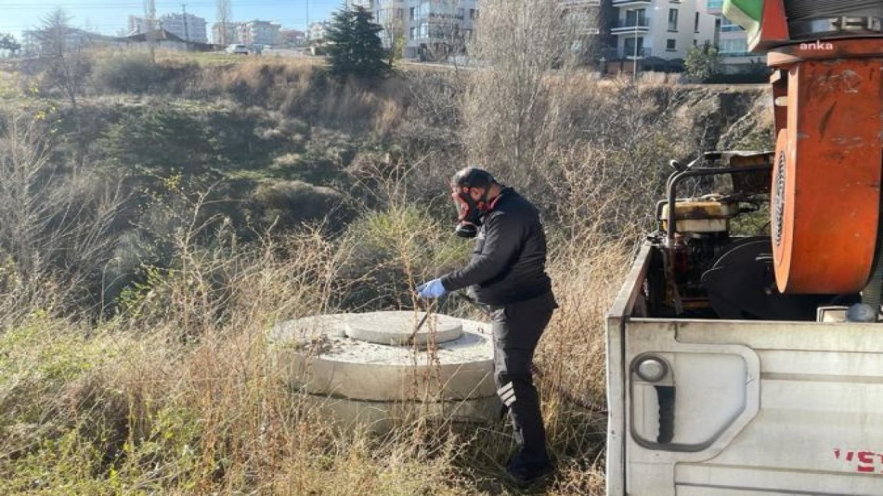 ÇANKAYA’DA DÖRT MEVSİM İLAÇLAMA