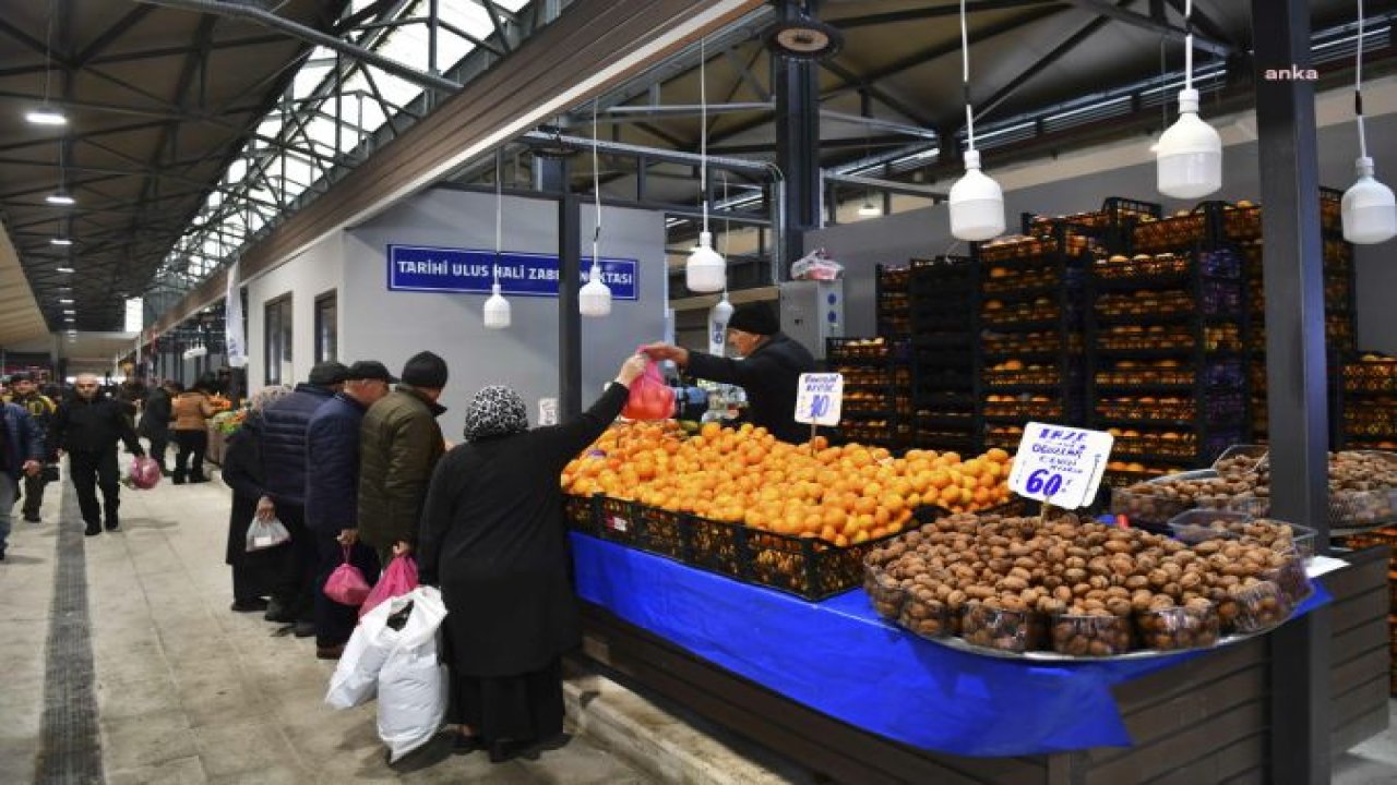 BAŞKENTLİ ESNAF VE VATANDAŞ, YENİLENEN ULUS HALİ’Nİ BEĞENDİ