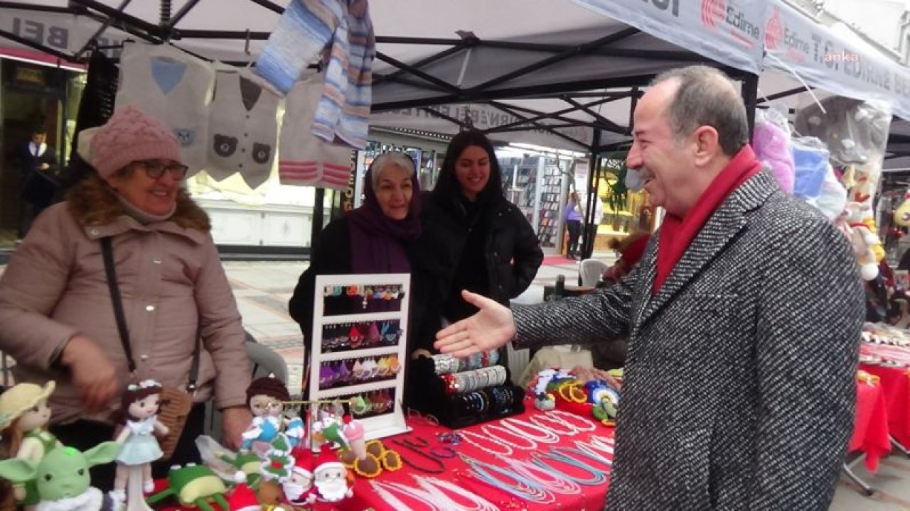 EDİRNE’DE YENİ YIL ALIŞVERİŞ FESTİVALİ BAŞLADI