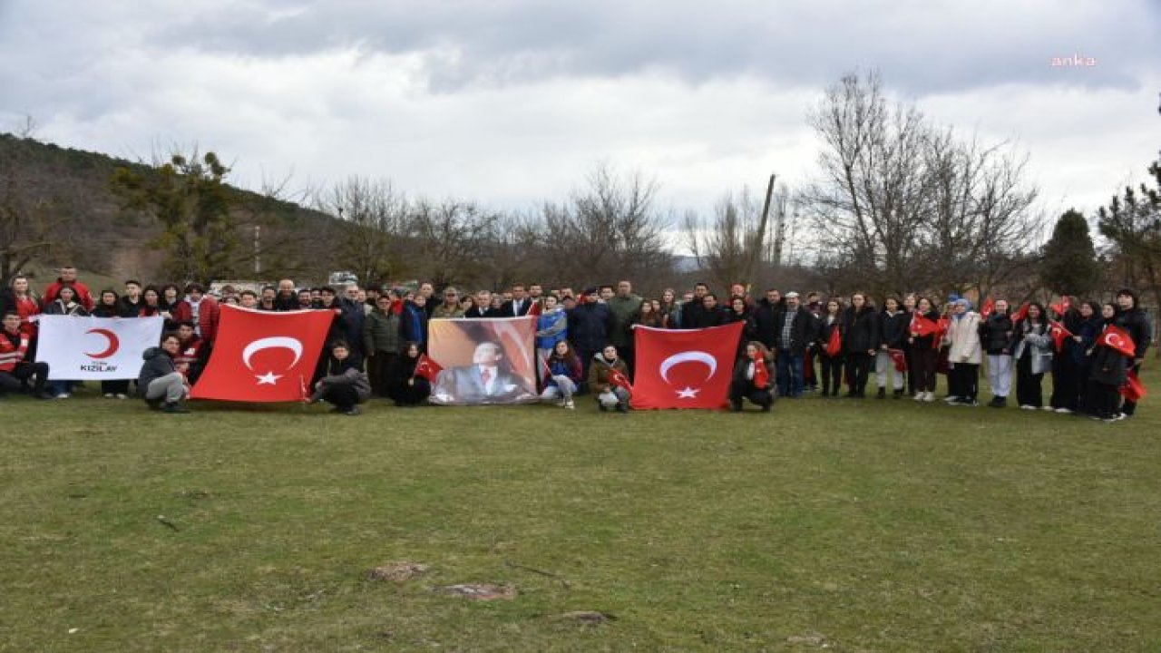 BOZÜYÜK’TE SARIKAMIŞ ŞEHİTLERİ İÇİN YÜRÜDÜLER