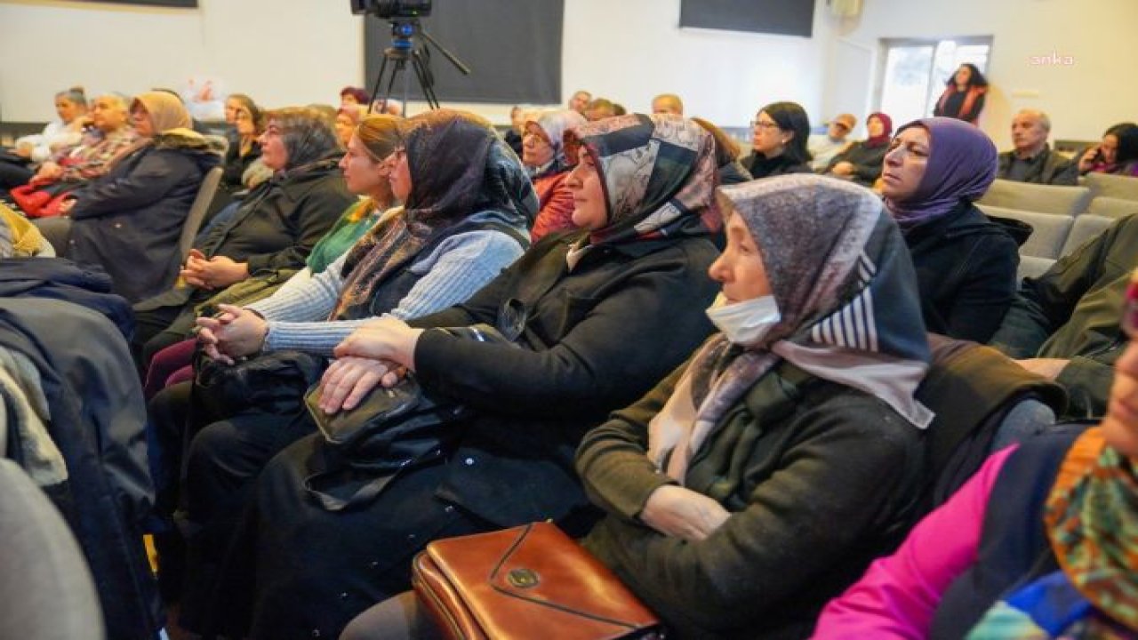 TEPEBAŞI'NDA ‘ÜRETİMİN GÜCÜ KADINLARIN GÜCÜ’ SÖYLEŞİSİ DÜZENLENDİ