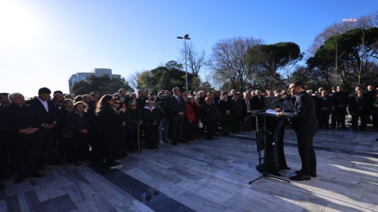 CHP İSTANBUL İL BAŞKANLIĞI, ÖLÜMÜNÜN 50. YILINDA İSMET İNÖNÜ'YÜ ANDI