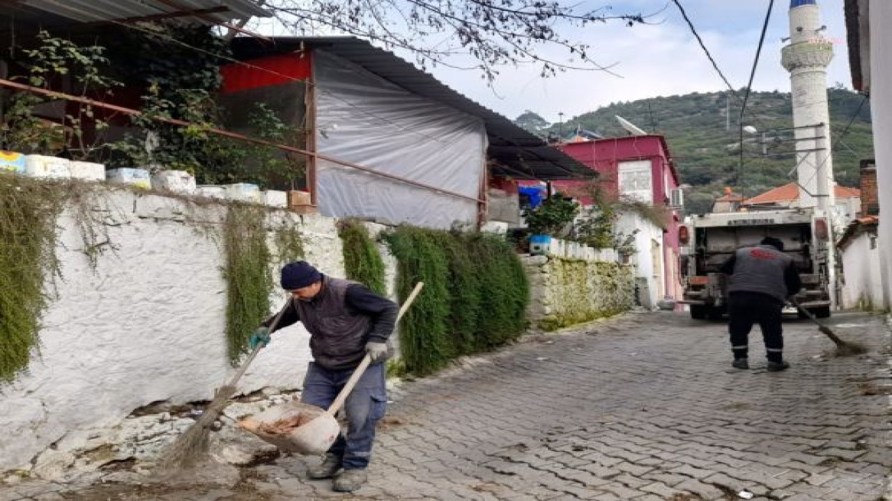 GERMENCİK BELEDİYESİ EKİPLERİNDEN SAHADA YOĞUN MESAİ