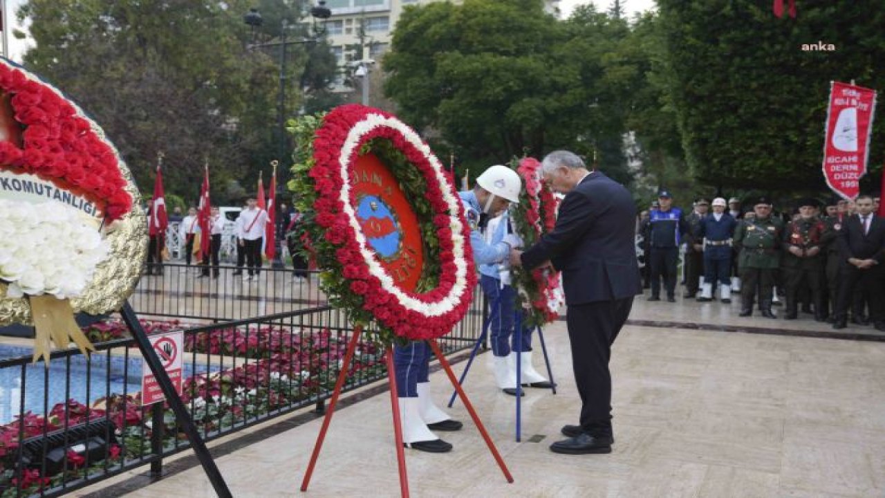 ADANA’NIN KURTULUŞ BAYRAMI TÖRENLERLE KUTLANDI