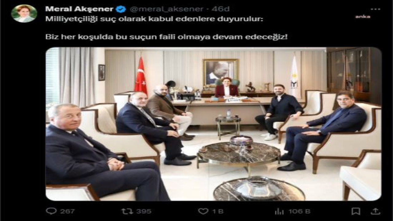 AKŞENER, TAHLİYE EDİLEN GAZETECİLER KAFKAS VE ÇARDAKLI İLE BİR ARAYA GELDİ: “MİLLİYETÇİLİĞİ SUÇ KABUL EDENLERE DUYURULUR: HER KOŞULDA BU SUÇUN FAİLİ OLMAYA DEVAM EDECEĞİZ”