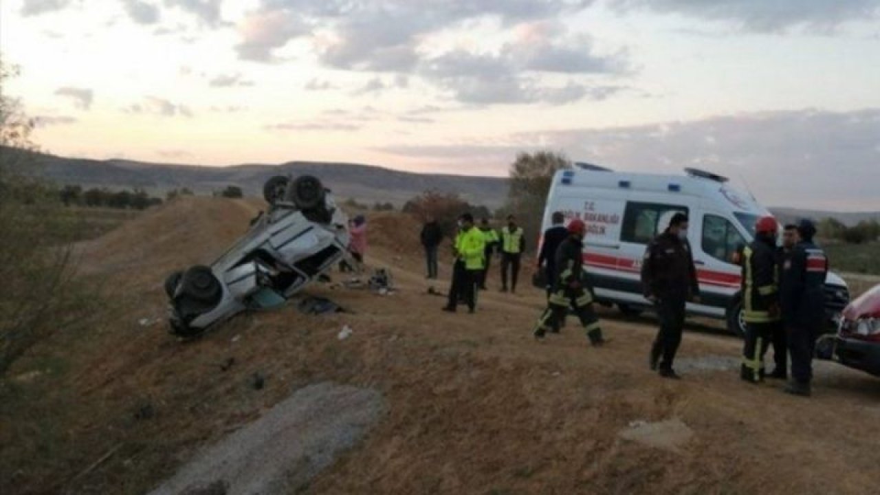 Konya'da feci trafik kazası: 2 ölü, 1 yaralı