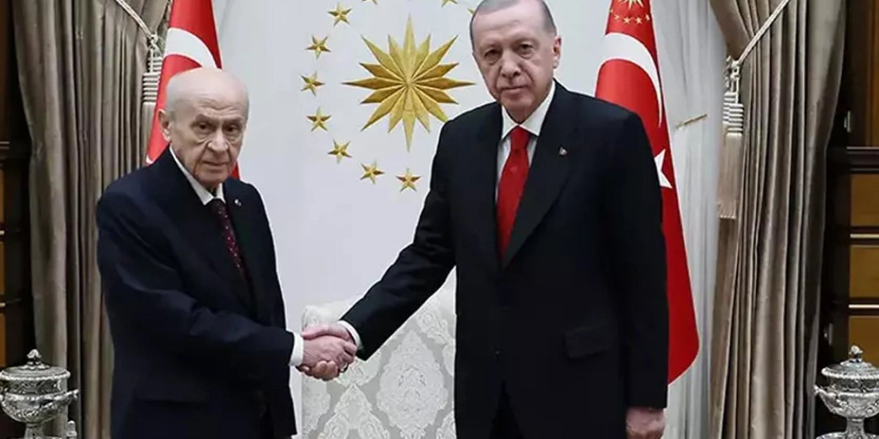 Cumhurbaşkanı Erdoğan ile MHP Lideri Bahçeli Görüştü