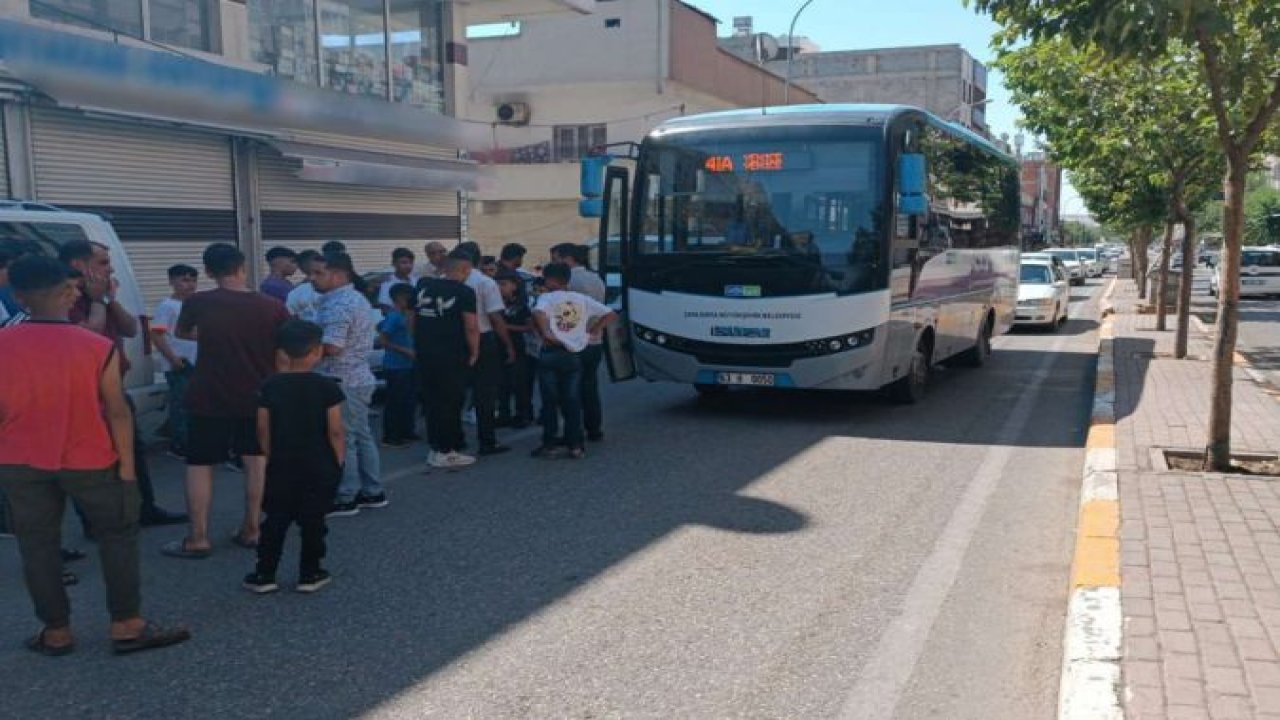 Şanlıurfa'da toplu taşıma aracı çocuğa çarptı: 1 ağır yaralı