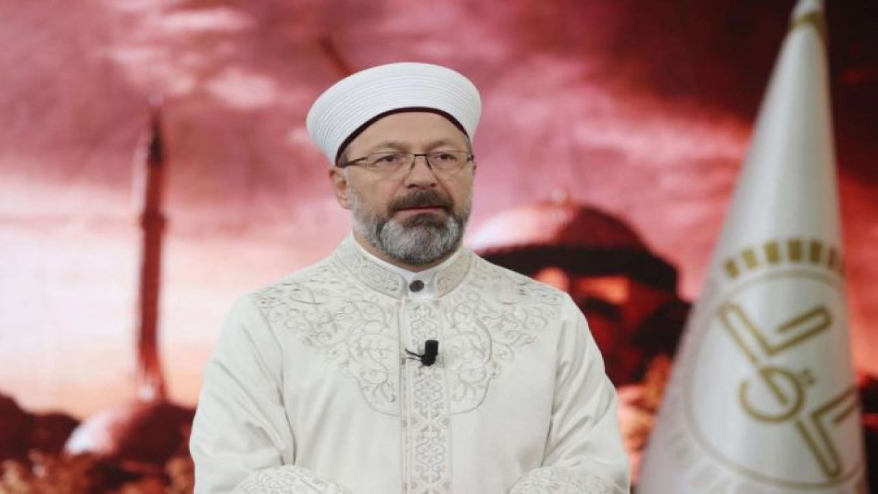 Diyanet İşleri Başkanı Ali Erbaş'tan Kurban Bayramı mesajı