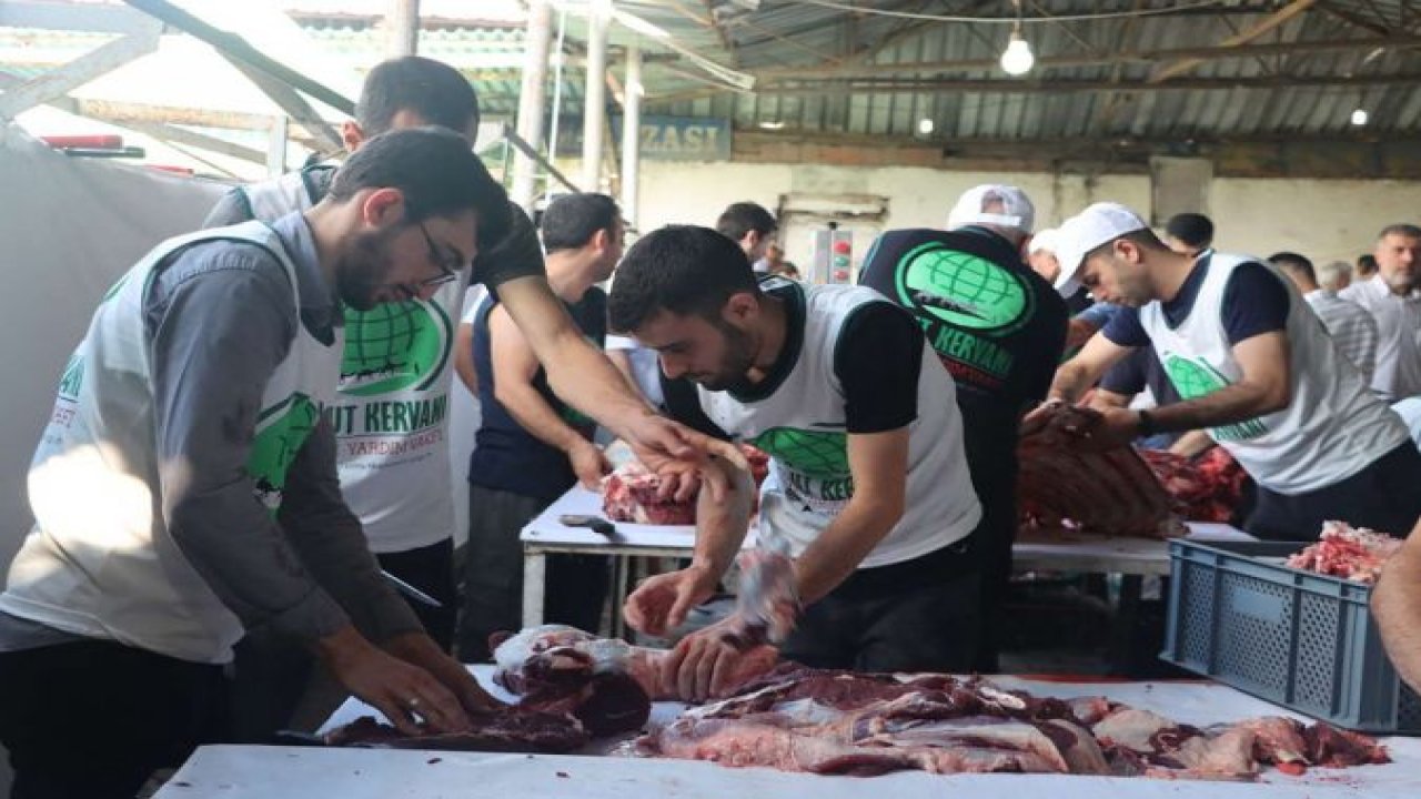 Umut Kervanı Vakfı İstanbul’da toplu kurban kesimi gerçekleştirdi