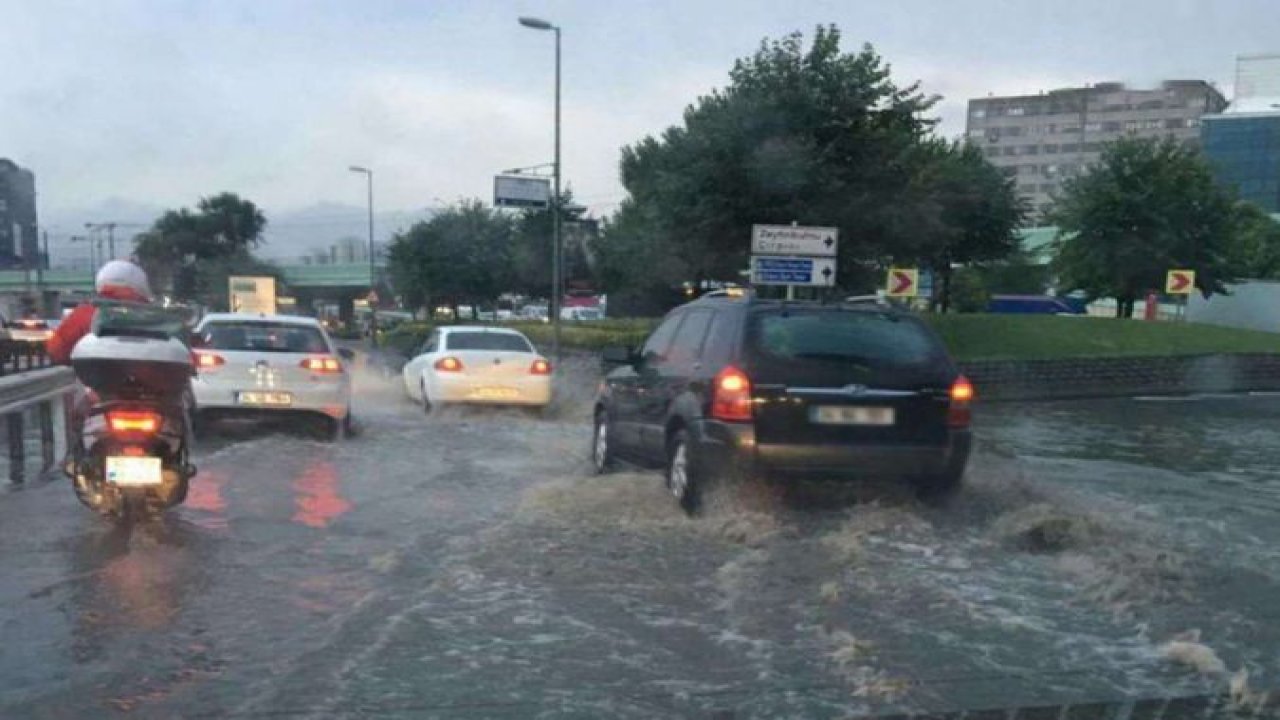 İstanbul'a sağanak yağış uyarısı