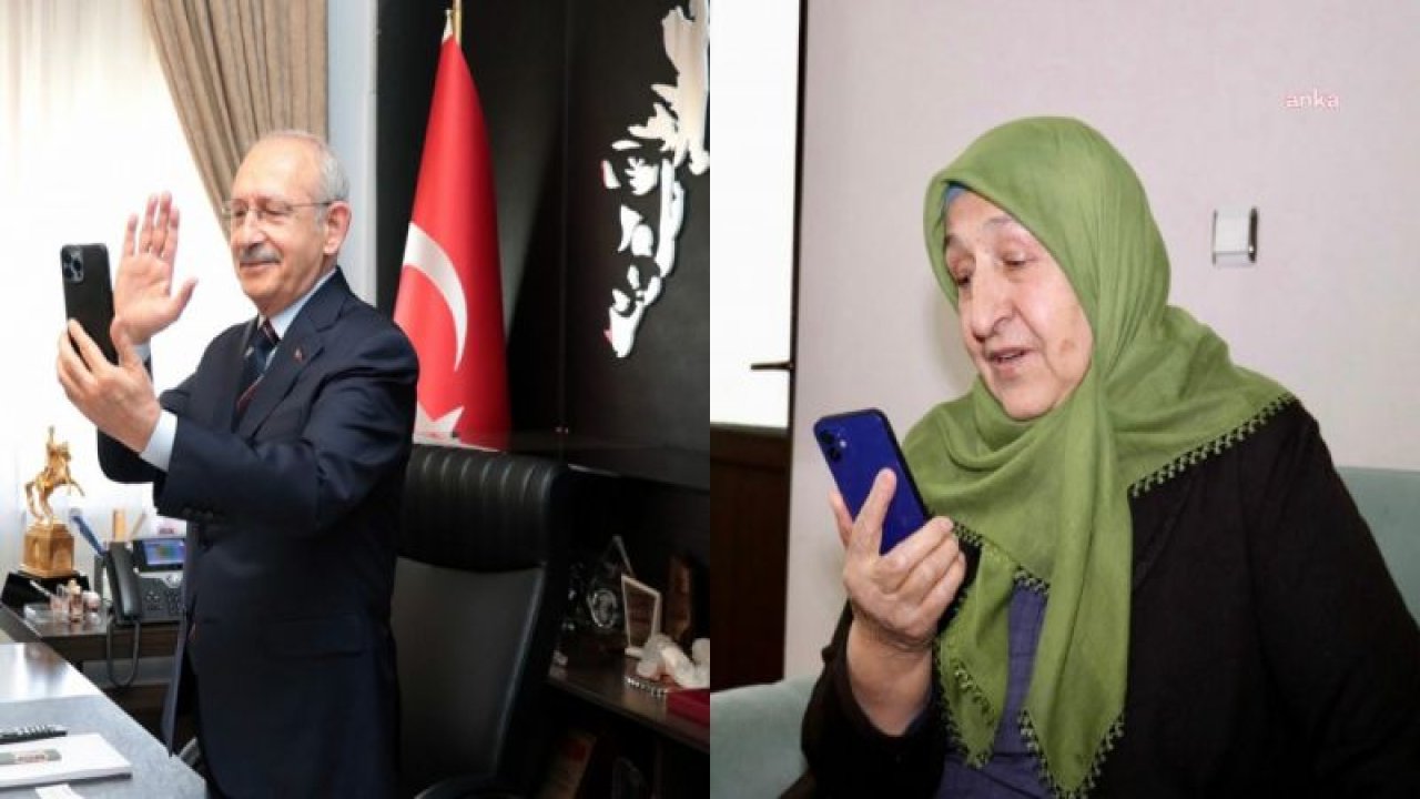 KILIÇDAROĞLU, ŞEHİT ANNESİ HÜSNA GÖL’ÜN KURBAN BAYRAMINI KUTLADI