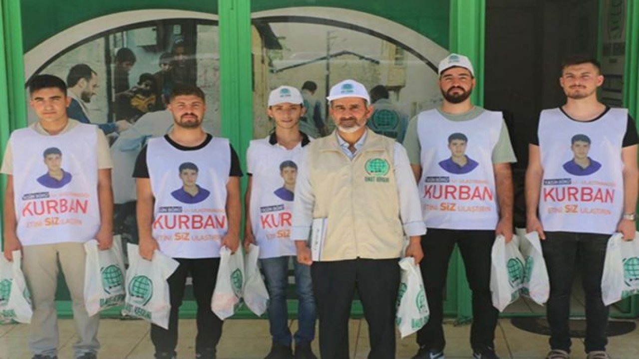 Umut Kervanı Şanlıurfa’da Yasin Börü ve arkadaşları anısına kurban eti dağıttı