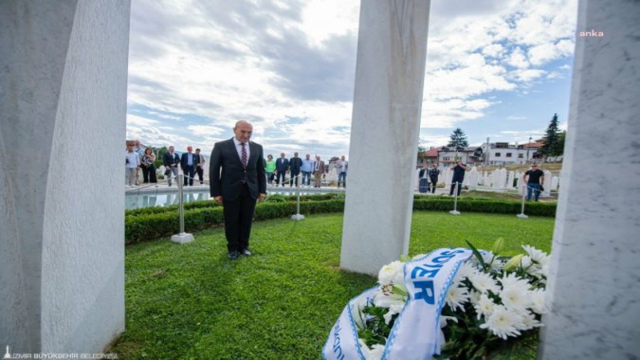 BAŞKAN TUNÇ SOYER, BİLGE KRAL'IN MEZARINI ZİYARET ETTİ