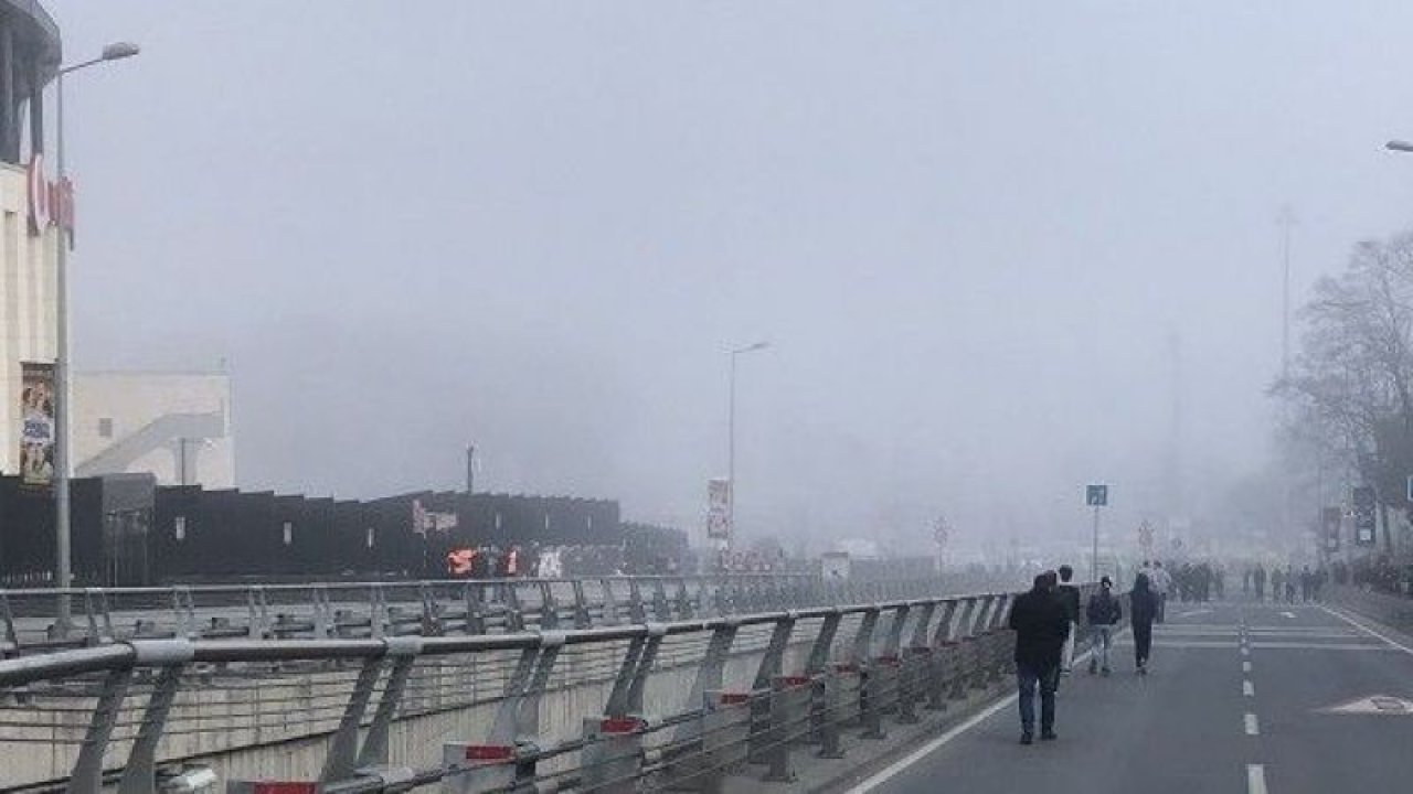 Beşiktaş-Trabzonspor maçı sis nedeniyle ertelenebilir