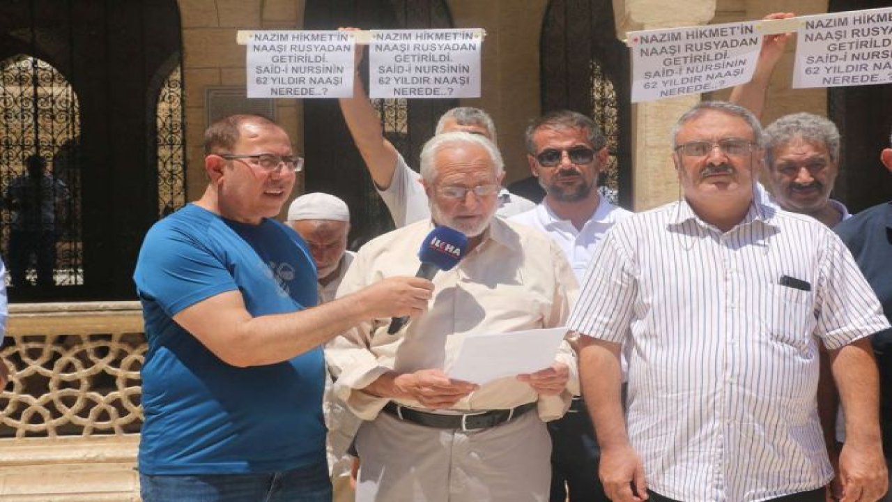 Şanlıurfa'da Bediüzzaman'ın naaşının bulunması çağrısı