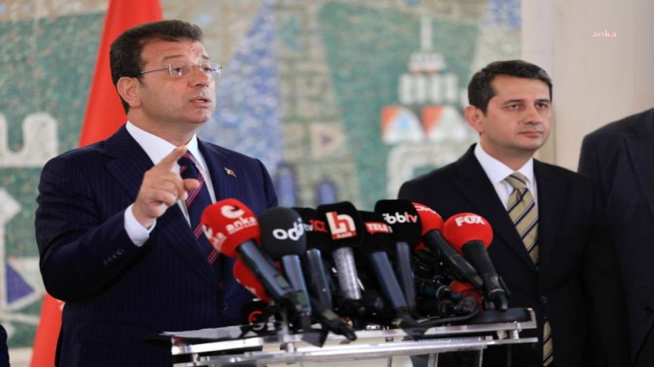 EKREM İMAMOĞLU: BEN, ÇİZMEMİ AFET SONRASI GÖSTERİŞ OLSUN DİYE DEĞİL, AFET OLDUĞUNDA VATANDAŞIMIZ ZARAR GÖRMESİN DİYE ALTYAPI ÇALIŞMASI YAPARKEN GİYİYORUM