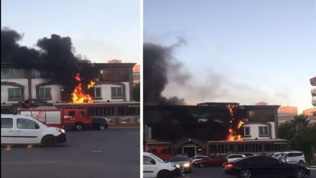 Şanlıurfa'da lokantada yangın