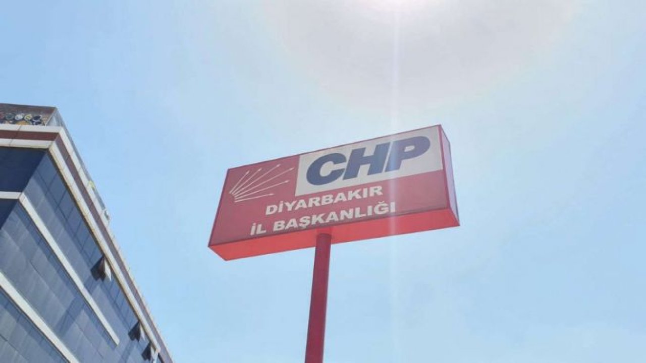 CHP Diyarbakır İl Başkanlığına kayyum atandı