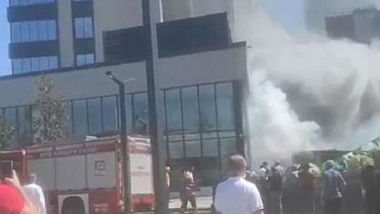 Bursa'da korkutan hastane yangını