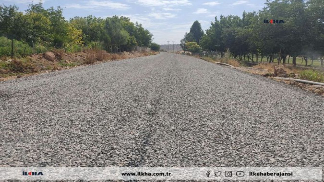 Kırsal mahalle yollarında çalışmalar devam ediyor