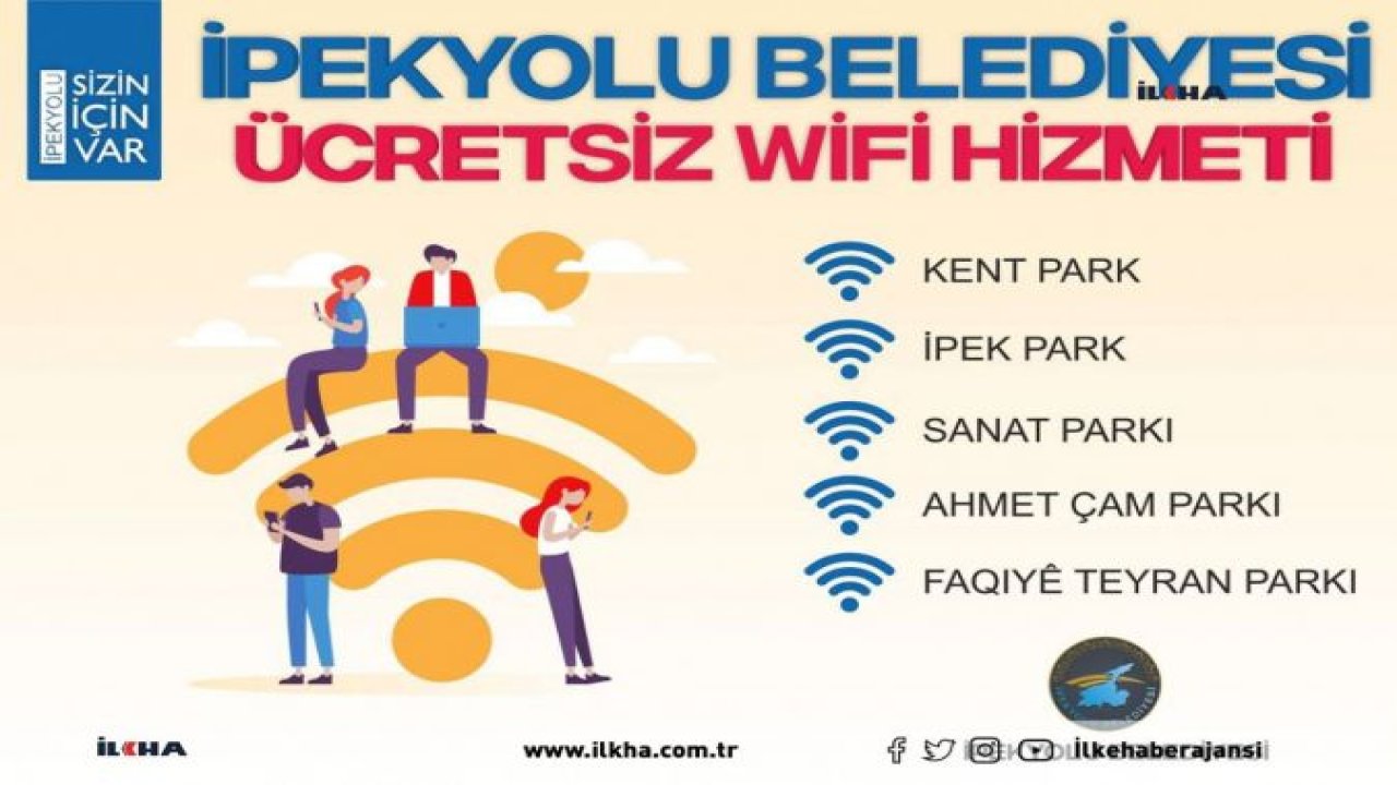 Van’ın parklarında ücretsiz internet dönemi başlıyor